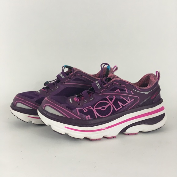Hoka One One Shoes - Hoka one one w bondi 3 purple running shoes!